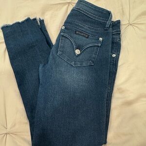 Hudson Collin flap crop jeans *stretch*